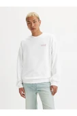 Relaxed Graphic Bisiklet Yaka Sweatshirt - 1