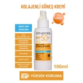 Voyaderm SPF 50+ Mavi Işık Korumalı Kolajenli Güneş Kremi 100 ml thumbnail 2