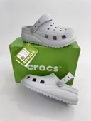 CROCS CROCBAND HİGH SOLE KADIN TERLİK BUZ GRİ - 2