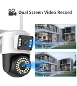 32 Gb Hafıza Kartlı 4mp Yoosee Çift Lens Ip Kamera - Wıfı Otomatik İzleme, Su Geçirmez Kablosuz Güvenlik Ev Kamerası, Re - 3