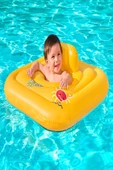 Swim Safe ABC™ WonderSplash™ Üçlü Simit Bebek Kare Bot Binici 76 cm: Bebeğinizin Suyla İlk Güvenli Tanışması! - 3