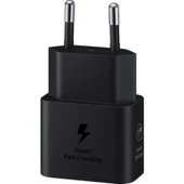 OUTLET Samsung 25w Type-C Hızlı Şarj Adaptörü Siyah EP-T2510NBEGWW  (Samsung Türkiye Garantili) 2023 versiyon OUTLET thumbnail 3