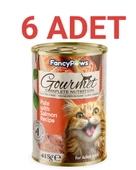 Fancy Paws Somonlu Yetişkin Kedi Konserve Maması x 6 Adet thumbnail 3