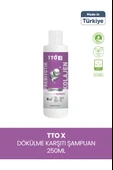 TTO-X Prebiyotik & Kolajen Dökülme Karşıtı Şampuan 250ml (Cocamidopropyl,Betaine,Glycerin) - 1