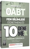 2025 ÖABT MEB AGS Fen Bilimleri Öğretmenliği 10 DenemeX Çözümlü İndeks Akademi - 1