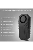 Kablosuz Uzaktan Kumandalı Alarm Suya Dayanıklı Bisiklet Motosiklet Araç Kapı Pencere Alarm Cihazı - 6