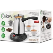 Kiwi KCM-7512 Çelik Cezve Türk Kahve Makinesi Inox - 1