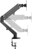 13-27'' Monitör Kolu Amortisörlü VESA Kablo Düzenleyicili Ayarlanabilir Masaüstü Standı 2-7 KG - 6