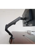 13-27'' Monitör Kolu Amortisörlü VESA Kablo Düzenleyicili Ayarlanabilir Masaüstü Standı 2-7 KG - 2