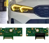 Autogp Bmw g20 lci angel led modülü sarı 2023+ drl led laser far uyumlu - 1