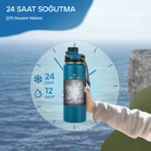Santeco Ktwo Sporcu Termosu 710 Ml-Mavi - 7