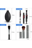 9-in-1 Lens Temizleme Kiti – Hava Üfleyici, Lenspen, Mikro-Fiber Bez, Sprey - 6