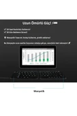 Katlanabilir Kablosuz Bluetooth Klavye Hafif Ergonomik 30 Gün Pil Ömrü Telefon Tablet Pc Uyumlu - 6