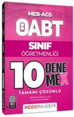 ÖABT MEB AGS Sınıf Öğretmenliği 10 DenemeX Çözümlü İndeks Akademi - 1
