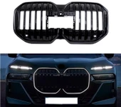 AUTOGP Bmw g70 m760 ön böbrek panjur ızgara ledli 2023+ - 1