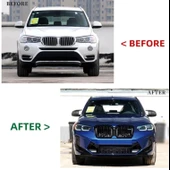 AUTOGP Bmw x3 f25 to g01 x3m dönüşüm body kit seti full facelift 2010 / 2017 thumbnail 2