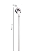 Paslanmaz Metal 2 li Kaşıklı Pipet Fırça Seti - 3