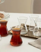 English Home Düz Cam 6'lı Çay Bardağı 125 Ml Klasik - 1