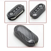 Fiat Doblo Fiorino Punto Bravo 500 Ducato Panda Karbon Anahtar Kılıfı 3.Resime Bakınız thumbnail 4