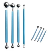 Paslanmaz Çelik 4 Parçalı Şeker Hamur Oyma Seti thumbnail 1