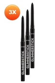 Glimmersticks Asansörlü Açılıp Kapanabilen Göz Kalemi Blackest Black Üçlü Set - 2