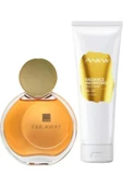 Far Away Kadın Parfüm Ve Anew Radiance Maximising Gold Yüz Maske Seti - 1
