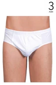 Berrak Erkek Slip Külot Pamuklu 1050 3 Lü Paket - 1