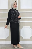 KADIN DESENLİ TESETTÜR TAKIM thumbnail 6