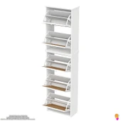 Modilayn VERVE Antre 52x194x26 cm 5 Düşer Kapak 10 Göz Bölme Ayakkabılık - 7