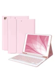 iPad 10.2 7/8/9 Nesil Uyumlu A2197, A2270, A2602 Klavyeli Tablet Kılıfı thumbnail 8