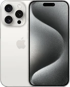 iPhone 15 Pro 128 GB Beyaz Titanyum (İthalatçı Türkiye Garantili) - 1