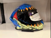 KASK SWAY SW 867 STORM Blue Full Face - 2