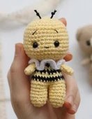 7'Lİ MİNİK AMİGURUMİ OYUNCAK SETİ - 2