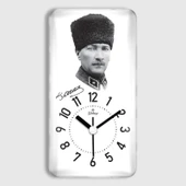 Mıknatıslı Buzdolabı Saatleri, Dikdörtgen, 17 cm - 2