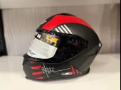 KASK SWAY SW 867 BLADE Black/Red Full Face thumbnail 1