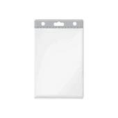 Sarff Kart Poşeti Pvc Dikey Şeffaf Şeritli 100'lü - 3