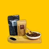 KAHVE BASKILI KAĞIT ALÜMİNYUM DOYPACK 8,5X14 50 GRAM 500 adet - 1