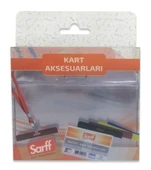 SARFF 9.5X7.5CM ŞEFFAF KART POŞETİ BLİSTER - 10ADET - 3