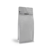 MAT BEYAZ METALİZE KİLİTLİ FLAT BOTTOM (11,5X21,5) CM 100 adet - 1