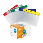 SARFF YATAY KART POŞETİ BEYAZ 100LÜ (15207002) - 1