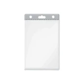 Sarff Kart Poşeti Pvc Dikey Şeffaf Şeritli 100'lü - 2