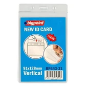 Bigpoint BP643 Kart Poşeti Dikey 91x128mm (10 LU PK) - 1