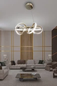Kuzey 50 cm Led Avize - 4
