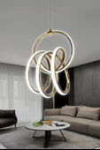 Fokus Modern (yüksek ışık gücü) Sarkıt Led Avize 2.5 mt Orjinal Ürün - 5