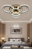 Exen Plafonyer Çift Ledli Led Avize 3+1 - 10