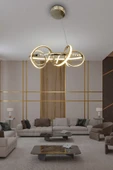 Kuzey 50 cm Led Avize - 6