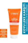 LIWECDERMA Güneş Kremi Yüz Ve Vücut Yüksek Korumalı 50spf Nemlendirici 50 ml - 1