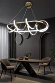 Kuzey Kıvrım Masaüstü Led Avize - 4