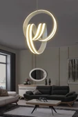 Çift Yönlü İmza Sıra Powerled Oturma Odası Led Avize - 3