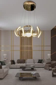 Arya 3 Renk Modern Sarkıt 3 Toplu Led Avize Powerled - 6